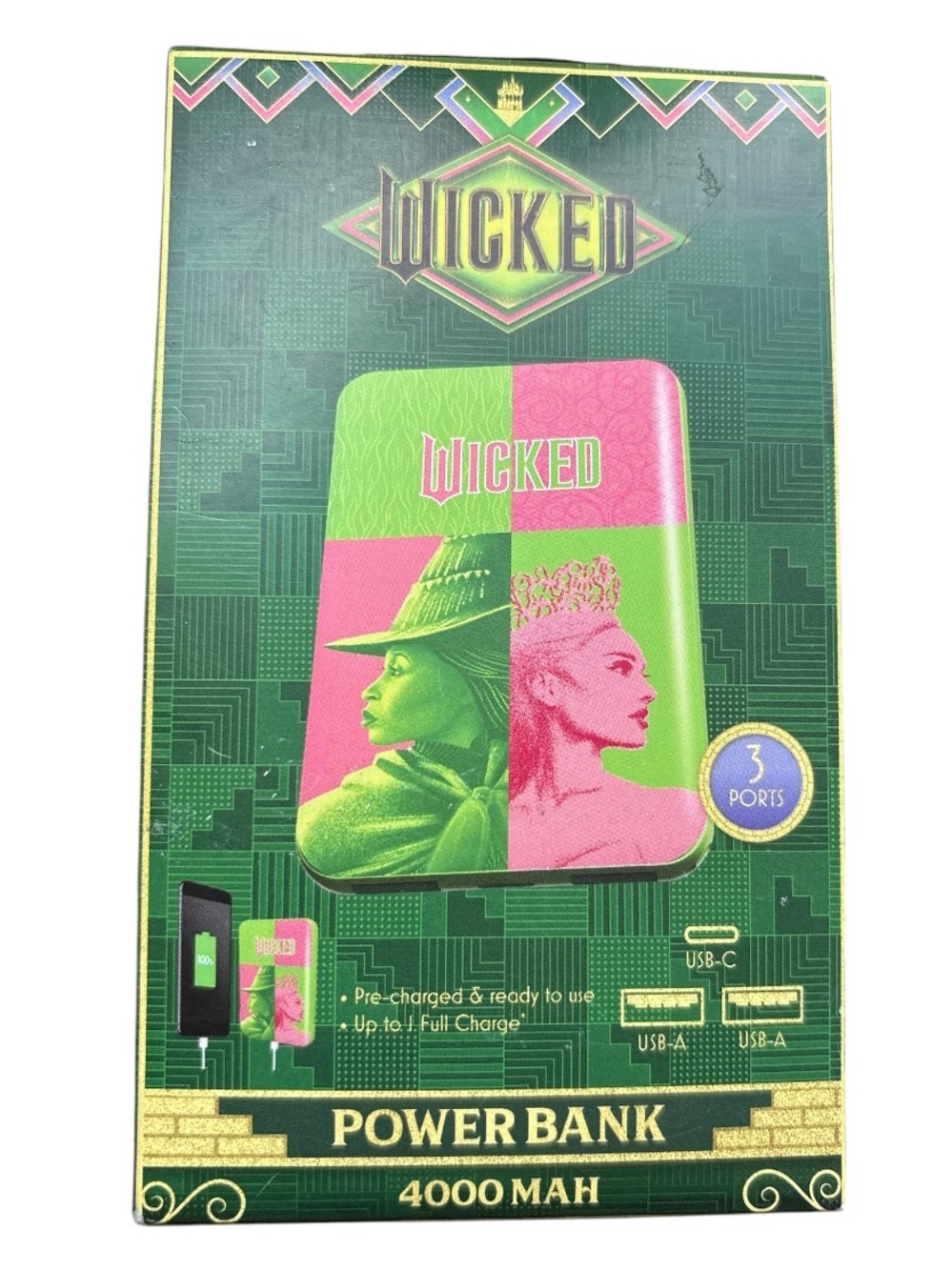 Wicked 4000mAh Power Bank